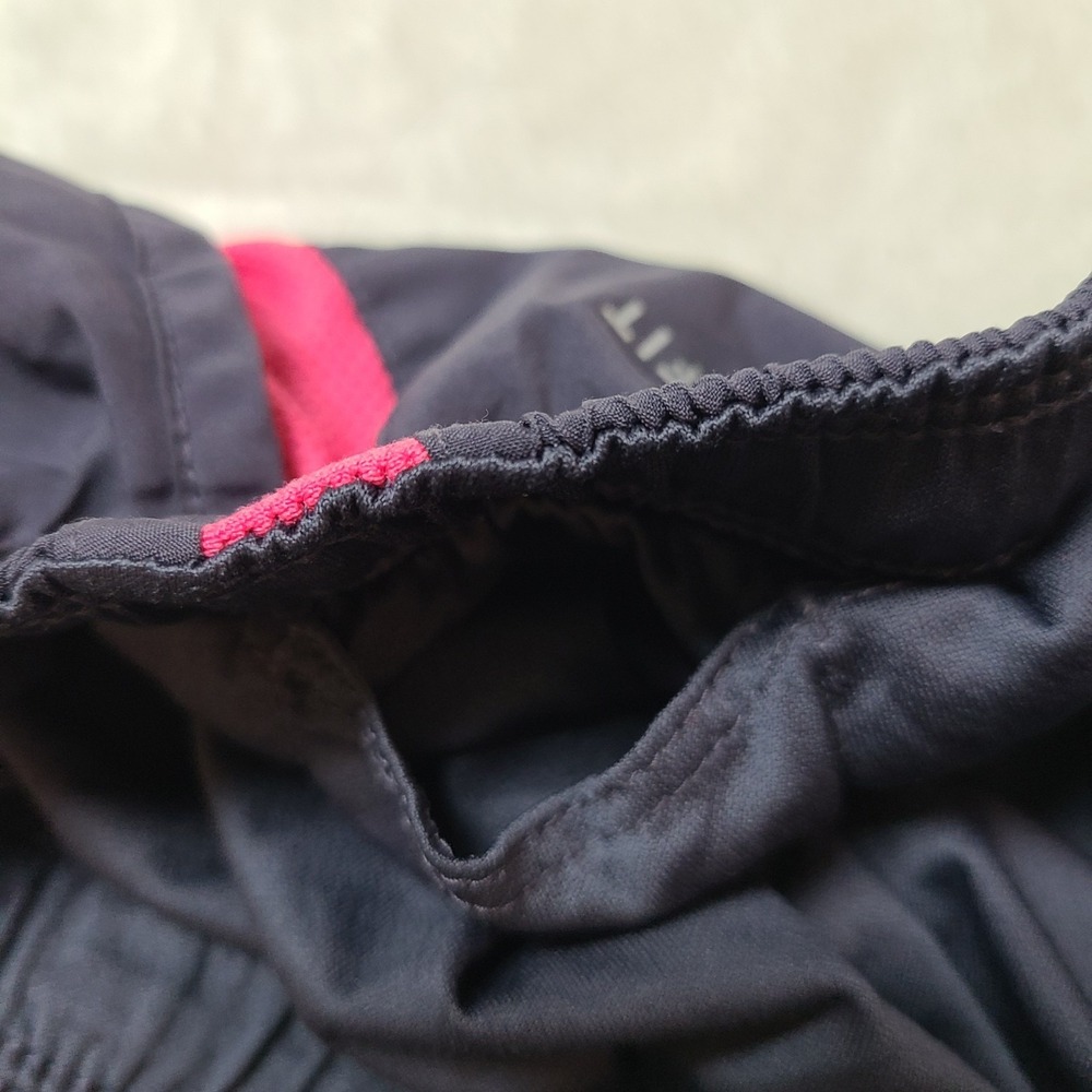 Nike Dri-Fit Tempo Running Shorts Women's Small Dark Gray Brief Lined 3" Inseam - Picture 6 of 13